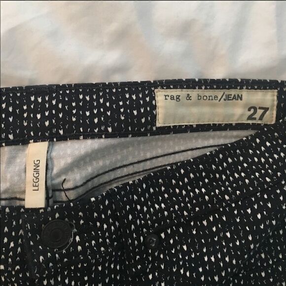 Nwot Rag & Bone Beachwood Jean leggings sz 27 - Picture 3 of 6